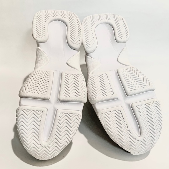 Jeffrey Campbell Grey Reflective Fabric Lace Up Womens Fashion Lo-Fi Sneaker 8.5 - Picture 14 of 16